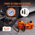 Cric Hydraulique Électrique 5T 12V