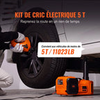 Cric Hydraulique Électrique 5T 12V